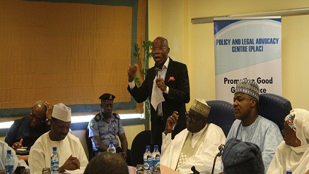 Dr. Leo Stan Ekeh, chairman of Zinox Group at the retreat